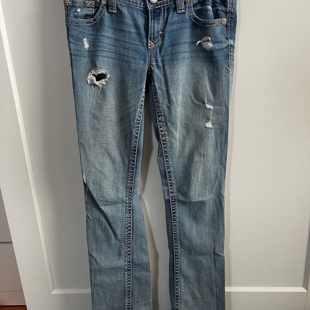 Express bootcut jeans size 2. Great denim color!!!